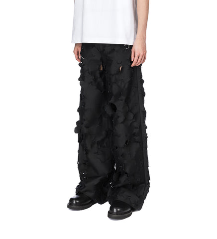 CUT OUT DETAIL CARGO BLACK