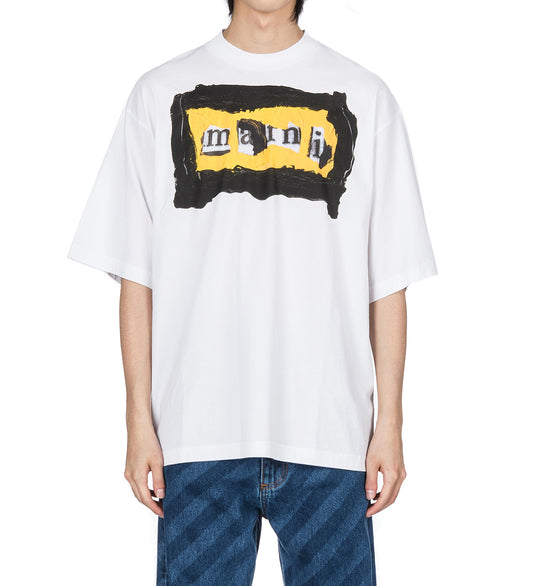 TYPO LOGO T-SHIRT WHITE