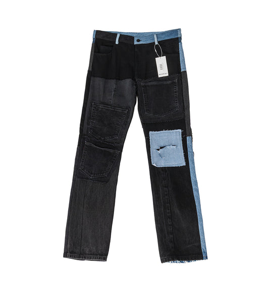 STUDIO WESTFALL RECONSTRUCTED JEAN VINTAGE DENIM BLACK