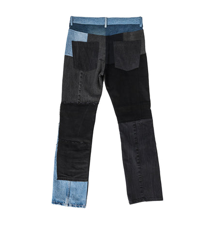 STUDIO WESTFALL RECONSTRUCTED JEAN VINTAGE DENIM BLACK