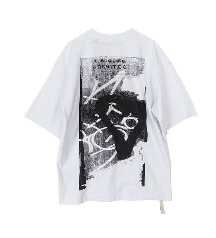 ARCHITECT GRAPHIC OVERSIZED TEE WHITE