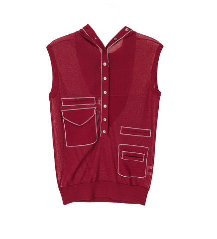 KREINER KNIT ROLLNECK CLARET