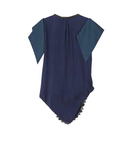 EXCLUSIVE - WEATHERVANE TOP MARINE BLUE/BLUE STRIPE/GREY