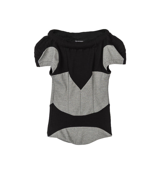 EXCLUSIVE - COMPASS JERSEY TOP IRON GREY/BLACK