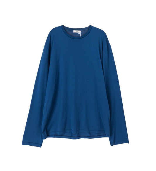 T-SHIRT ROUNDNECK INDIGO JERSEY