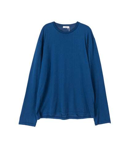 T-SHIRT ROUNDNECK INDIGO JERSEY