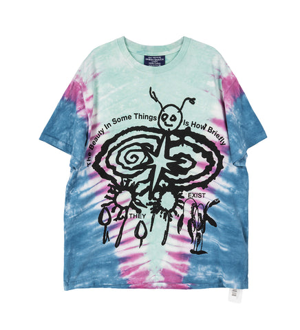 THE BEAUTY IN SOME THINGS TEE AND DYED V-DYE