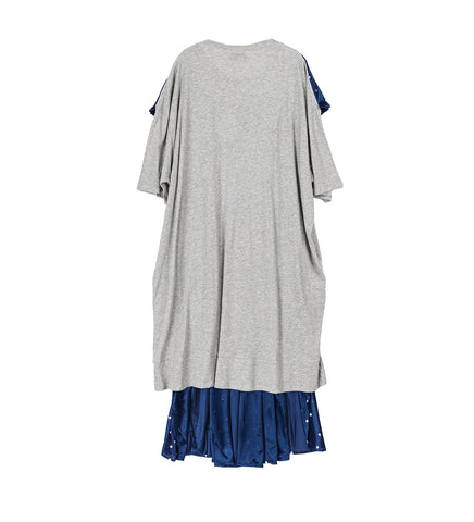 T-SHIRT GOWN POLKA DOT