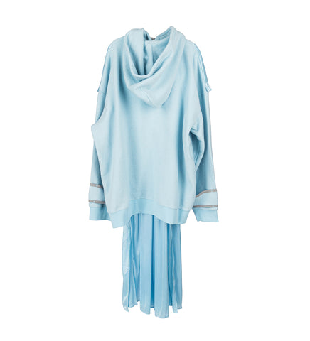 GOWN HOODIE BLUE