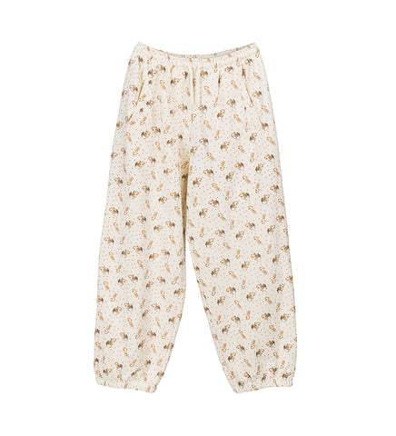 JOGGERS PEACH DEER