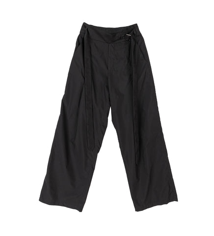 GURKHA ELASTICATED TROUSERS BLACK