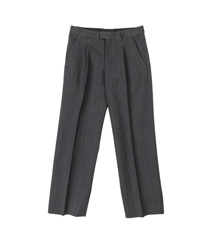 SLACK TROUSER SHARK PINSTRIPE HERRINGBONE