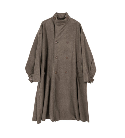 HEAVY WOOL OVERSIZED COAT DUST