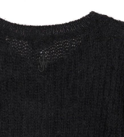 SIM SAND CREWNECK JUMPER BLACK