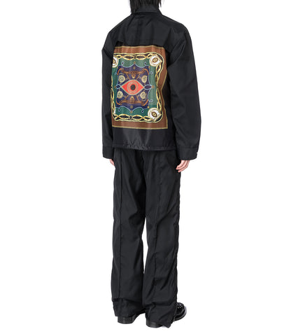 NYLON OX BLOUSON BLACK