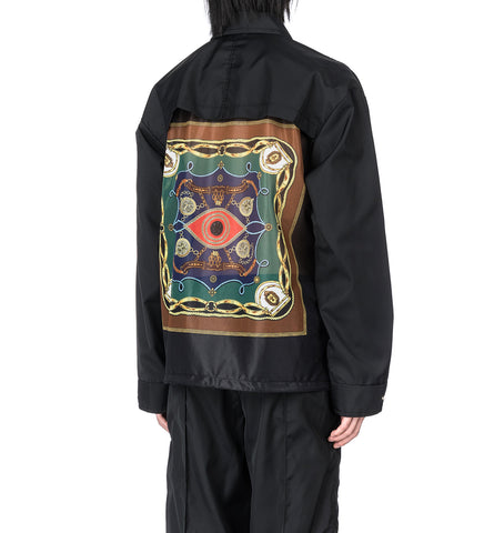 NYLON OX BLOUSON BLACK