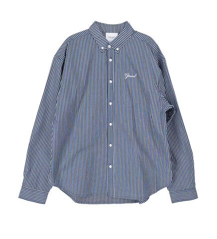 POPLIN SHIRT NAVY