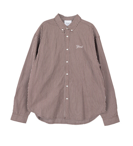 POPLIN SHIRT ESPRESSO