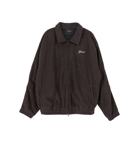POLAR FLEECE JACKET ESPRESSO