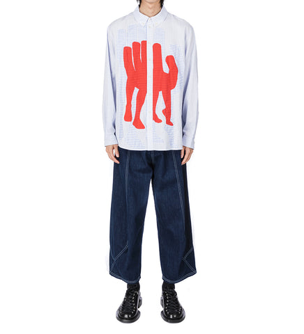 MOJAVE DENIM PANTS NAVY