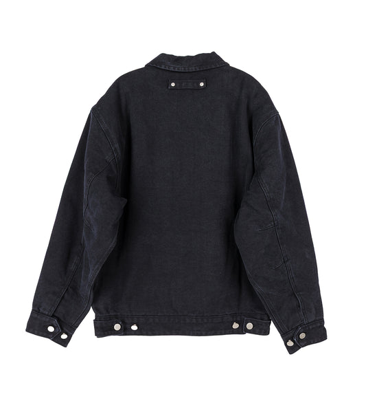 CONNOR WORK JACKET WASHED BLACK