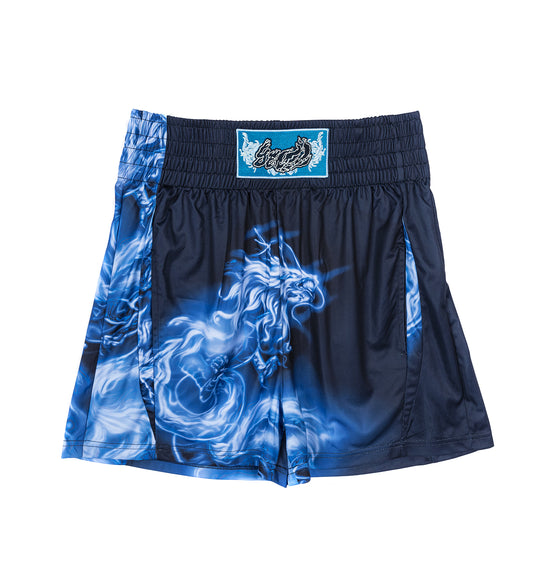 BOXERSHORTS BLACK/BLUE