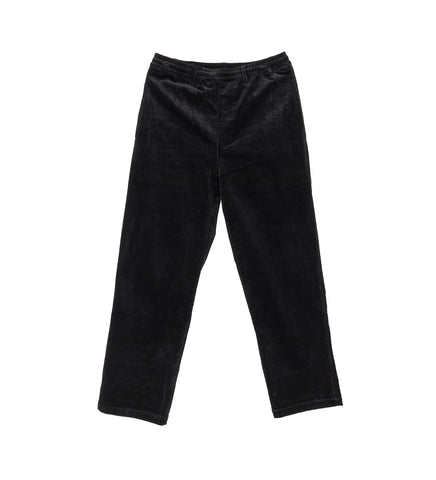 CORDUROY PANTS BLACK
