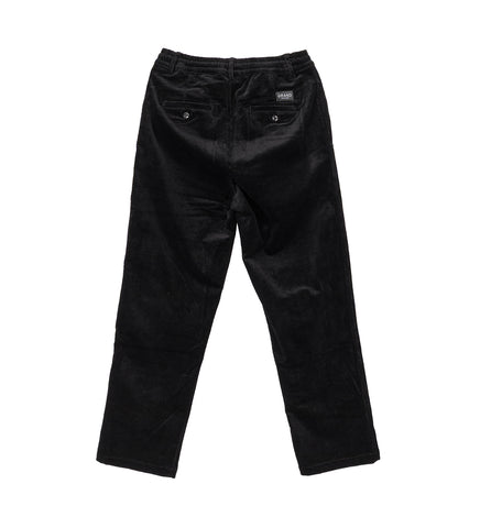 CORDUROY PANTS BLACK