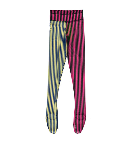 ALLSORTS STRIPE MESH LEGGINGS MULTI