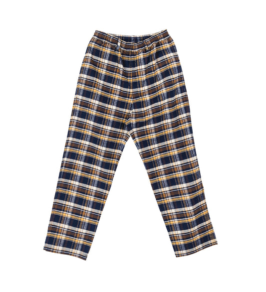JAPANESE COTTON PANTS YELLOW/ESPRESSO