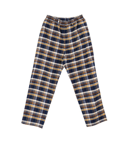 JAPANESE COTTON PANTS YELLOW/ESPRESSO