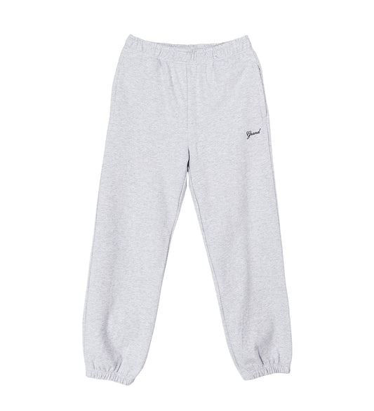 SCRIPT SWEATPANTS ASH GREY