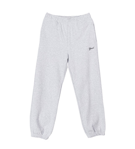SCRIPT SWEATPANTS ASH GREY