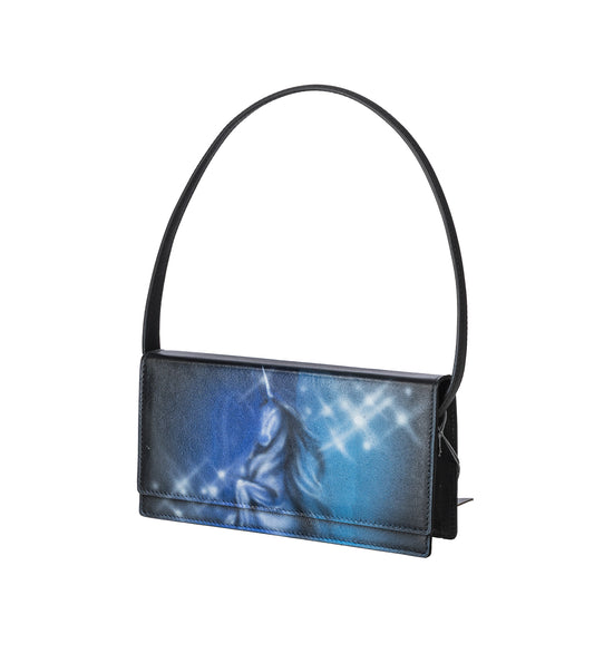 AIRBRUSHED BAG BLACK/BLUE