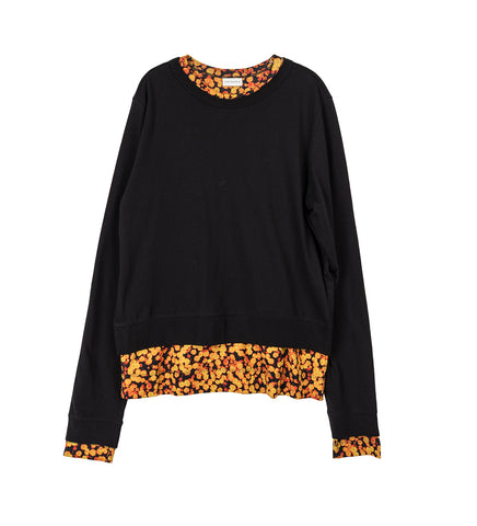 HEXMAN LAYERED LS T-SHIRT ORANGE