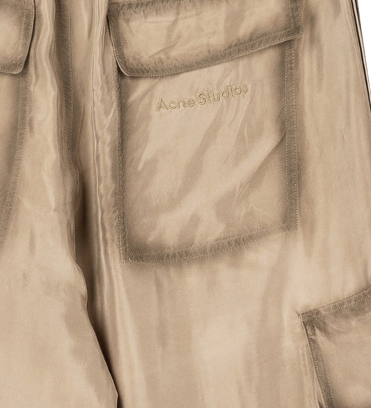 CARGO TROUSERS FLUID BEIGE
