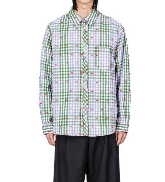 NEW BLOU SHIRT CHECKS FILLE