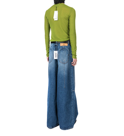 THE LOOSE DENIM JEANS VINTAGE BLUE