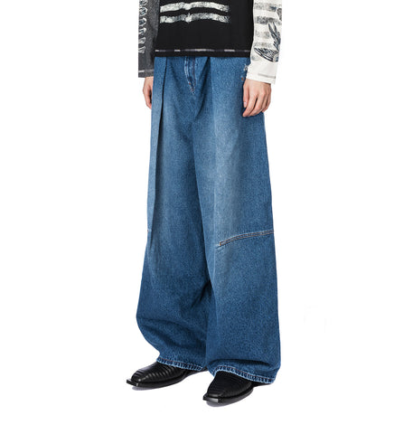 THE LOOSE DENIM JEANS VINTAGE BLUE