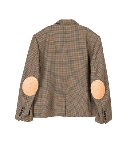 PROFESSOR'S BLAZER BROWN CHECKED