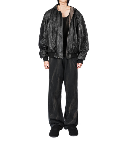 SWEATPANT THRASHED BLACK