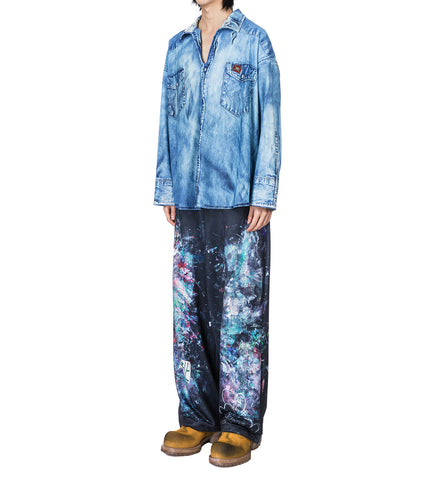 WIDE PANTS MUSASHI PRINT