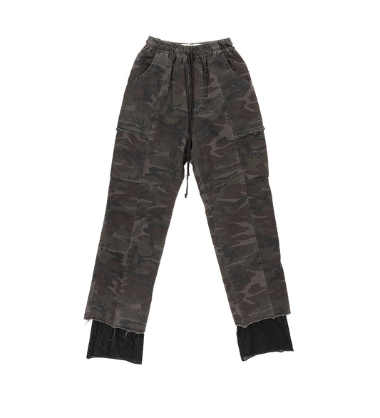 LINED CARGO PANTS CHARCOAL