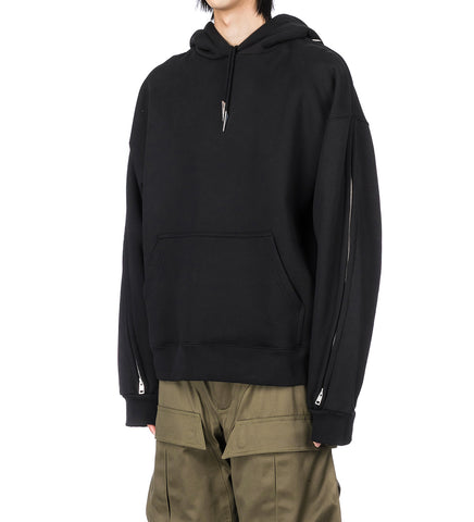 ZIP HOODIE BLACK