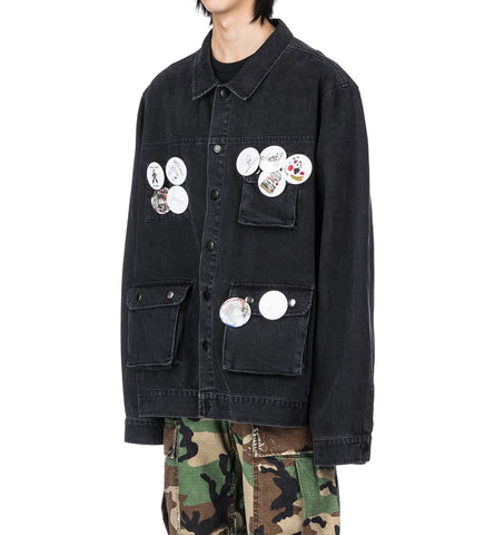 DENIM JACKET BLACK