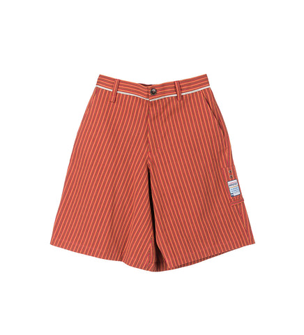 TWISTED SKATE SHORT RED-YELLOW