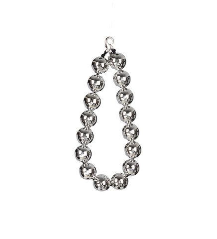 SHORT PEARL NECKLACE SILVER