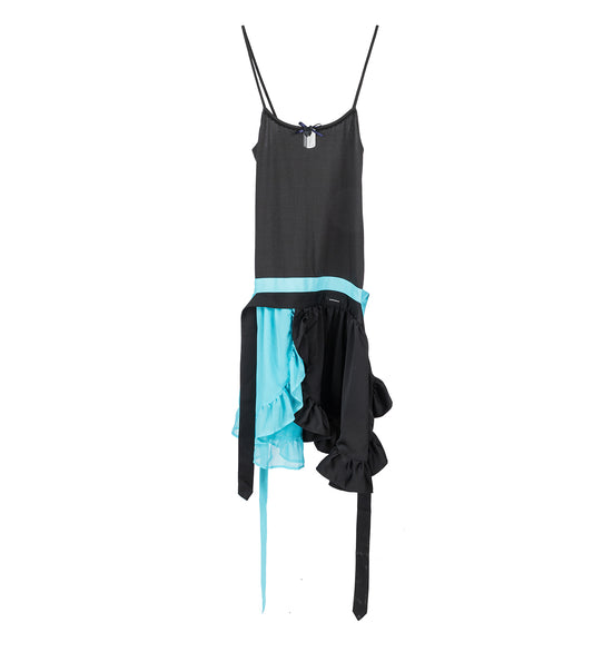 APRON ONE PIECE CHARCOAL