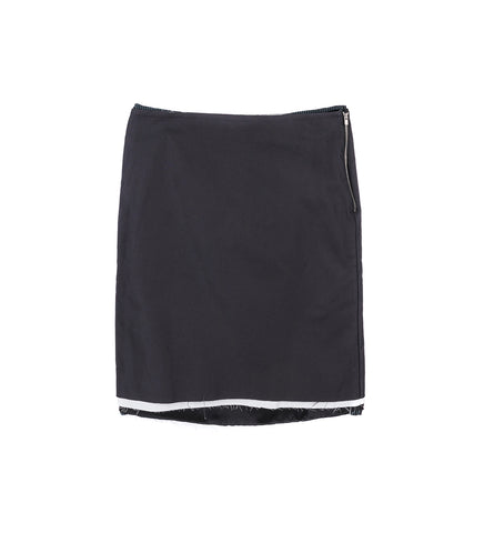 LAYERED SKIRT BLACK