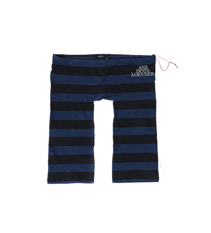DOLL TIGHTS NAVY STRIPE